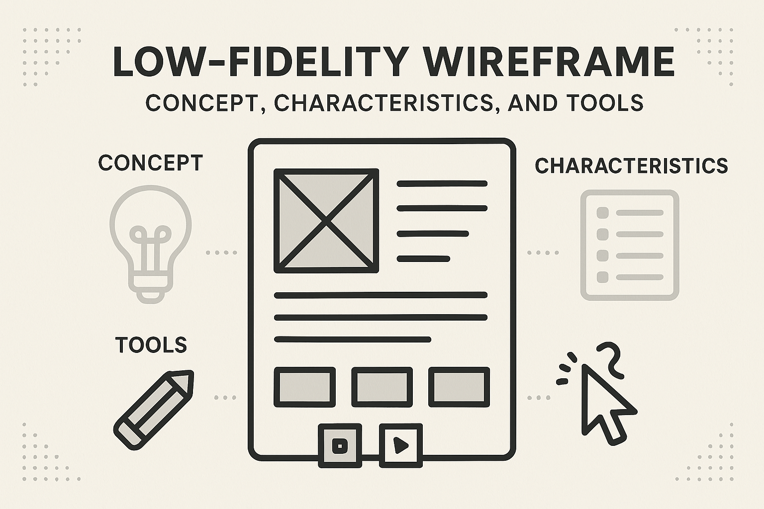 Artigo: Wireframe de Baixa Fidelidade – Conceito, Características e Ferramentas